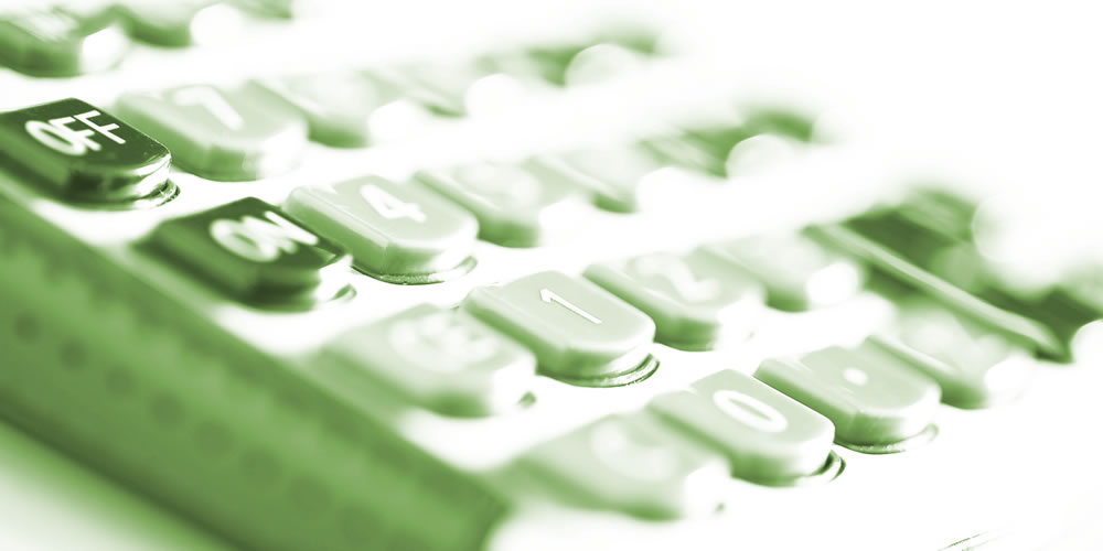 a blurred image of a calculator